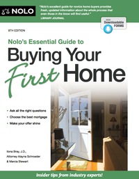 Omslagafbeelding: Nolo's Essential Guide to Buying Your First Home 6th edition 9781413323450