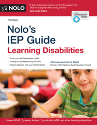 Cover image: Nolo's IEP Guide 7th edition 9781413323955