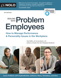 Imagen de portada: Dealing With Problem Employees 9th edition 9781413324426