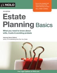 Titelbild: Estate Planning Basics 9th edition 9781413324488