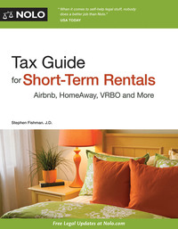 表紙画像: Tax Guide for Short-Term Rentals 1st edition 9781413324563