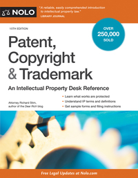 صورة الغلاف: Patent, Copyright & Trademark 15th edition 9781413324624