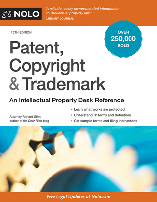 Omslagafbeelding: Patent, Copyright & Trademark 15th edition 9781413324624