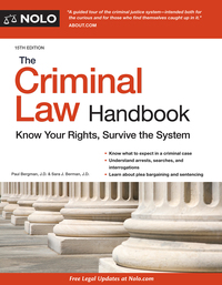Cover image: Criminal Law Handbook, The 15th edition 9781413324709