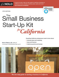 Omslagafbeelding: Small Business Start-Up Kit for California, The 12th edition 9781413324761