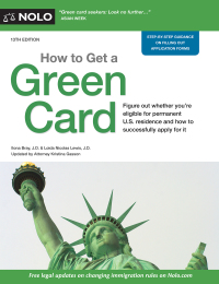 Cover image: How to Get a Green Card 13th edition 9781413325379