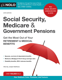 Imagen de portada: Social Security, Medicare and Government Pensions 24th edition 9781413325874