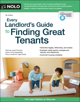 Cover image: Every Landlord's Guide to Finding Great Tenants 5th edition 9781413327526