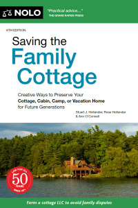 Cover image: Saving the Family Cottage 6th edition 9781413328264