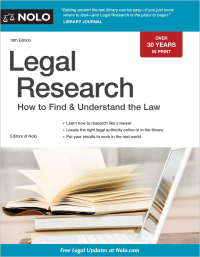 表紙画像: Legal Research 19th edition 9781413328882