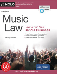Cover image: Music Law 10th edition 9781413329124