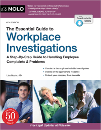 表紙画像: Essential Guide to Workplace Investigations, The 6th edition 9781413329612