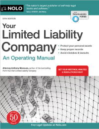 Imagen de portada: Your Limited Liability Company 10th edition 9781413329636