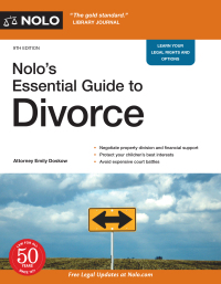 Cover image: Nolo's Essential Guide to Divorce 9th edition 9781413329773