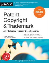 Imagen de portada: Patent, Copyright & Trademark 17th edition 9781413329834