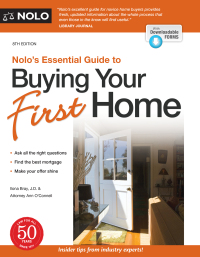 表紙画像: Nolo's Essential Guide to Buying Your First Home 8th edition 9781413330052