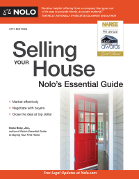 صورة الغلاف: Selling Your House 5th edition 9781413330427