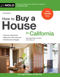 Omslagafbeelding: How to Buy a House in California 18th edition 9781413330441