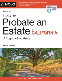Imagen de portada: How to Probate an Estate in California 26th edition 9781413330595