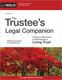 Cover image: Trustee's Legal Companion, The 7th edition 9781413330618
