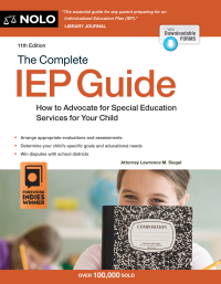 Imagen de portada: Complete IEP Guide, The 11th edition 9781413330878