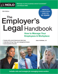 Cover image: Employer's Legal Handbook, The 16th edition 9781413330915
