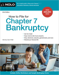 Immagine di copertina: How to File for Chapter 7 Bankruptcy 23rd edition 9781413331059