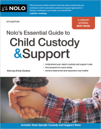 Imagen de portada: Nolo's Essential Guide to Child Custody and Support 6th edition 9781413331097