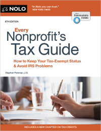 Cover image: Every Nonprofit's Tax Guide 8th edition 9781413331158