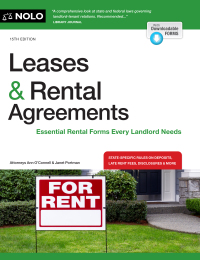 Imagen de portada: Leases & Rental Agreements 15th edition 9781413331264