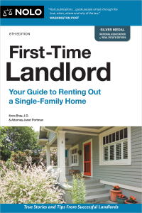 Cover image: First-Time Landlord 6th edition 9781413331288