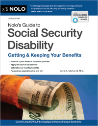 Cover image: Nolo's Guide to Social Security Disability 12th edition 9781413331646