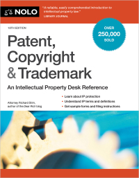 Imagen de portada: Patent, Copyright & Trademark 18th edition 9781413331684