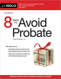Imagen de portada: 8 Ways to Avoid Probate 15th edition 9781413331707