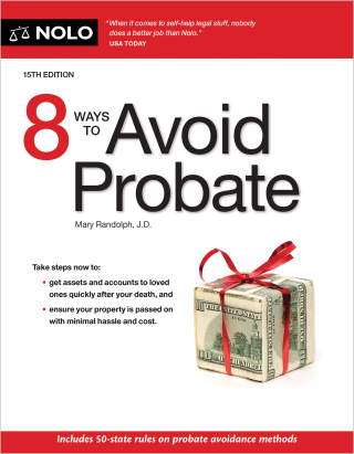 Cover image: 8 Ways to Avoid Probate 15th edition 9781413331707