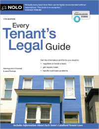 Cover image: Every Tenant's Legal Guide 11th edition 9781413331721