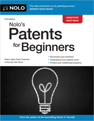 Cover image: Nolo's Patents for Beginners 11th edition 9781413331882