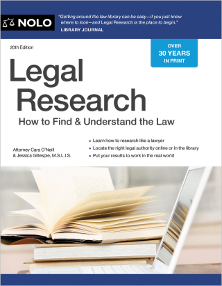 صورة الغلاف: Legal Research 20th edition 9781413331929