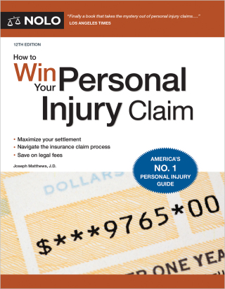 Cover image: How to Win Your Personal Injury Claim 12th edition 9781413332131