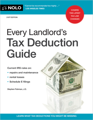 Cover image: Every Landlord's Tax Deduction Guide 21st edition 9781413332193
