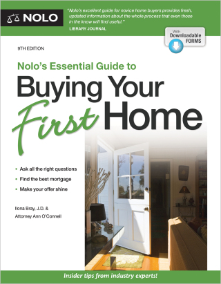 Cover image: Nolo's Essential Guide to Buying Your First Home 9th edition 9781413332421