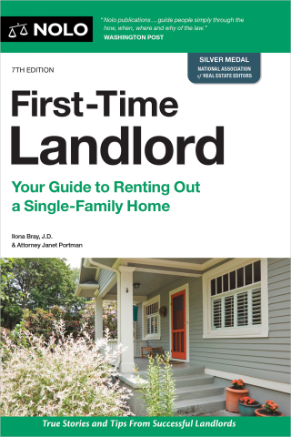 Cover image: First-Time Landlord 7th edition 9781413332704