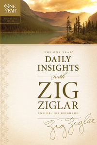 Titelbild: The One Year Daily Insights with Zig Ziglar 9781414319414