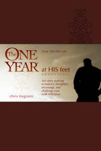 Omslagafbeelding: The One Year At His Feet Devotional 9781414311500