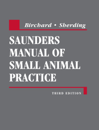 表紙画像: Saunders Manual of Small Animal Practice 3rd edition 9780721604220