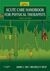 Imagen de portada: Acute Care Handbook for Physical Therapists 3rd edition 9781416048992