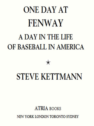 Cover image: One Day at Fenway 9780743483667