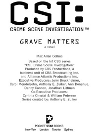 Cover image: Grave Matters 9780743496629