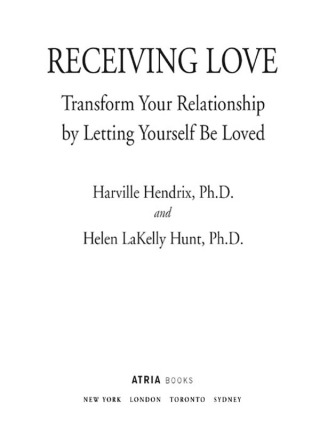 Cover image: Receiving Love 9780743483704
