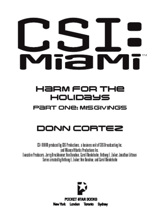 Cover image: Harm for the Holidays: Misgivings 9781451646337